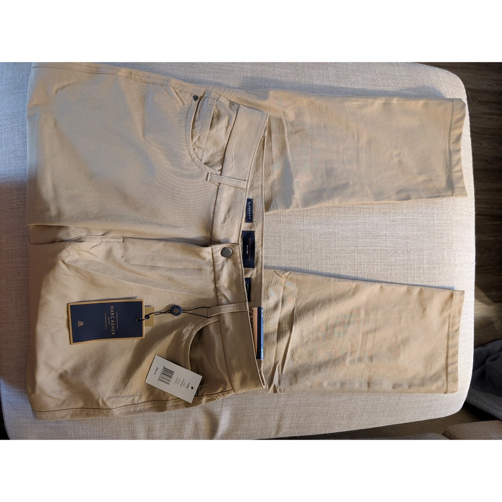 Marc Asher classic fit‎ men's Khaki pants 32x32
